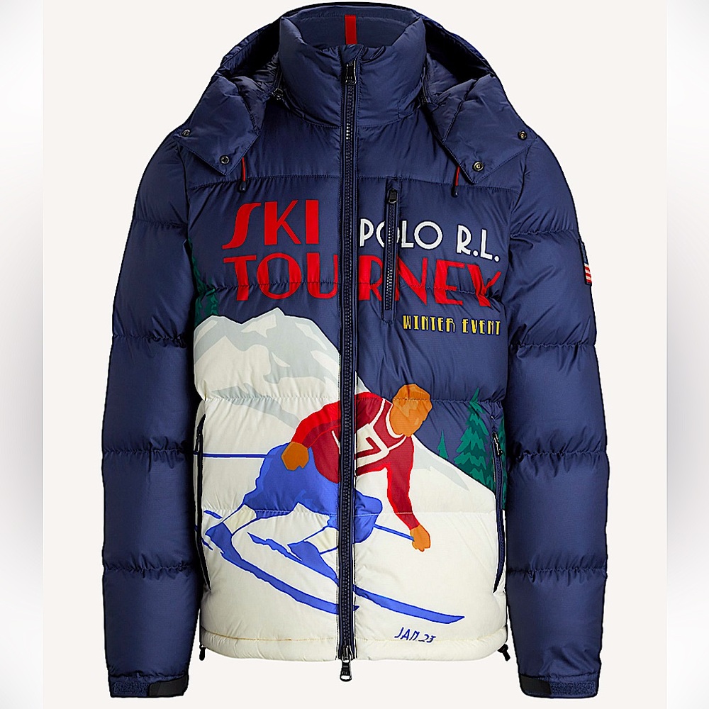 ⛷️ POLO RALPH LAUREN GORHAM DOWN HILL SKIER JACKET COAT